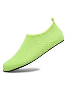 Men's Quick Dry Lightweight One-Touch Water Shoes, Suitable For Stream Trekking, Swimming, Travel, Surfing, Beach, Yoga, Indoor Fitness, Running