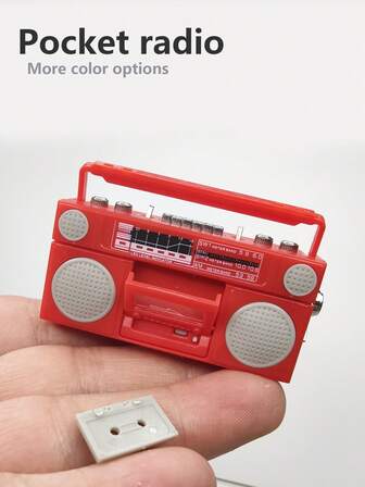 1st 1:12 skala miniatyr dockskåp radiotillbehör med vinyl skivspelare dekor, retro kassettspelare Miniatyriserad, detaljerad och realistisk musikspelare dekorativa bit - perfekt present till samlare, musikälskare och miniatyr vardagsrumsmöbler entusiaster!