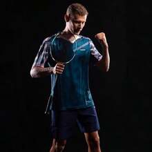 Kawasaki Badminton Racket Profional Graphite Lightweight High Tension Racquet For Attack And Defense-Passion P22 With Kawasaki String Bag Hand Grip - As Pic - View 8