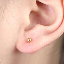 24PCS Disposable Ear Piercing Gun With Built-In Steel Stainless Stud Earrings-Safety Self Ear Piercing Kit