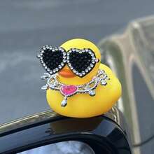 1 件鸭子设计汽车装饰，汽车配件内饰装饰，可爱风格，适用于汽车、摩托车、自行车 - 均碼 - 查看 12