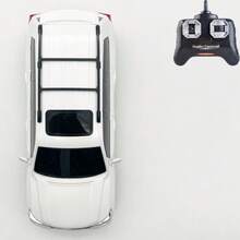 陆地巡洋舰遥控车 1/24 2.4GHz 2WD RC 漂移车，18KM/H+ 高速遥控赛车，带酷炫灯光，儿童玩具车