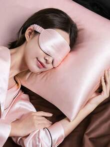 10pcs Sleeping Eye Mask, Elastic Breathable Blackout Eye Mask, Satin Silk-Like Sleep Eye Mask, Blackout Elastic Travel Nap Eye Mask, Solid Color Sleep Eye Mask For Daily Eye Care. Suitable For Men And Women, Great Gift For Family, Friends, And Partners. Ideal For Relaxation, Travel, Insomnia, And Business Trips,Suitable For Bedroom, Travel, Office, School, Back-To-School Supplies, Birthday Gifts Travel Essentials Travel Accessories Vacation Summer Holiday Back To School Travel Pillow Neck - Multicolor - View 2