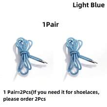 长度 100/120/140 厘米 奢华水钻鞋带 彩虹钻石鞋带 运动鞋 DIY 圆形鞋带 - 彩色 - 查看 37