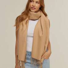 Xales Cachecol Sofisticado Estampa Lisa Social-xx6161