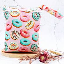 1 Pc Waterproof Baby Storge Bag Wet Dry Bag For Swimsuits Snap Handle Handbag Beach Wet Bag - Multicolor - View 14