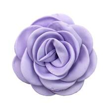 1 件 8 厘米复古优雅山茶花胸针、服装、包包、配饰、女士发夹学校办公室配饰衬衫夹克珠宝圣诞节万圣节 - 彩色 - 查看 11