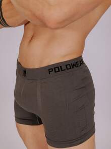 Kit 5 Polo Wear Men's Comfortable Seamless Microfiber Briefs - Multicolor - View 7