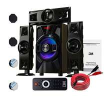 Bocinas Multimedia Teatro Profesional En Casa Bluetooth,Altavoces multimedia profesionales para cine en casa con Bluetooth, radio FM,USB,  Altavoces 3.1, altavoces Bluetooth grandes, altavoces estéreo inteligentes para el hogar, con mando a distancia, equipo de música para el hogar, lámpara LED de colores para decorar la habitación, altavoces estéreo para PC de moda, karaoke para PC, compatibles con sonido 3D Sistema de altavoces multimedia Sistema de audio Hi-Fi Conector auxiliar de 3,5 mm, AUX, sistema de sonido micro, altavoces con cable, sistema de sonido, música en miniatura, festivales de música, altavoz para fiestas, para ver películas, karaoke, escuchar canciones, ver partidos de fútbol, Halloween, Nochebuena, Navidad, reuniones de Año Nuevo, celebraciones de cumpleaños, temporadas de vuelta al colegio y graduaciones, temporadas de bodas y otras ocasiones festivas.DM-Y12 - Negro - Ver 1