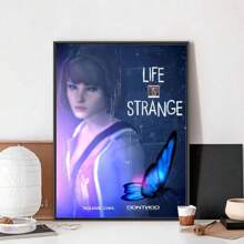 1 pieza Arte de Pared Pósters Sin Marco Vida es Extraña La Tormenta Póster del Juego Sin Marco Club de Kraft Papel Póster Vintage Arte de Pared Pintura Decoración de Dormitorio Estudio Pegatinas