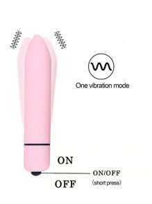lemezee 1 Pezzo Mini Vibratore a proiettile, Stimolatore vaginale e clitorideo a vibrazione per il punto G, Vibratore dildo, Giocattolo sessuale per adulti, Articoli per adulti per la masturbazione, Giocattoli sessuali per donne, Masturbazione femminile, Giocattoli sexy 1*AAA (Senza batteria/Modalità singola vibrazione)
