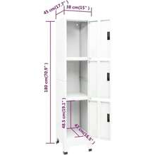 Office Cabinet - Weiß1 - View 2