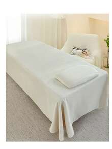 Solid Bed Skirt For Beauty Salon Massage Table Sheet Massage Bed Cover Full Cover With Hole,Beauty Salon Bedspread One Piece Beauty Bed Sheet(120*230CM) - Multicolor - View 8