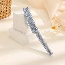 1pc/2pcs/4pcs Portable Foldable Comb, Anti-Static Dual-Use Comb, Fine-Tooth Double-Sided Design, Travel Mini Bangs Comb, Home Air Cushion Massage Brush, Essential For Female Students Dorm, Suitable For Daily Travel, Styling Tool For Normal Hair - Multicolor - View 6