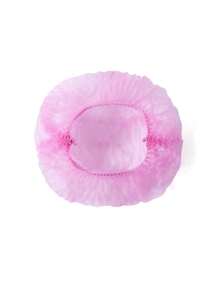 100pcs/50pcs Thick Disposable Hats, Kitchen Oil Fume And Hair Proof Food Caps, Shower Caps, Beauty Salon Specific Breathable Headgear, Disposable Hats, Work Caps, Kitchen Chef Catering Hats, Dust-Proof Headgear, Food Mesh Caps, Non-Woven Sanitary Headgear, Suitable For Dust-Free Workshops, Laboratories, Beauty Salons, Food Processing, Electronics Industry, Cleaning Work, Industrial Operations, Nail Art And Other Places