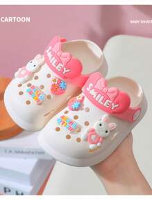[Esencial de verano] Zapatos con agujeros transpirables para niños y niñas, chanclas para baño y ducha con suelas suaves antideslizantes, diseño de dibujos animados para niños pequeños, sandalias de playa/piscina, [Nuevo lanzamiento 2025], Zuecos de malla perforados de secado rápido para deportes al aire libre, viajes, vacaciones e infantiles/bebés