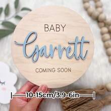 1 Stück Baby kommt bald Ankündigung, Wir sind schwanger Baby Ankündigung Schild, Umstandsmodeankündigung, Baby kommt bald Schild, Soziale Medien Schwangerschaft