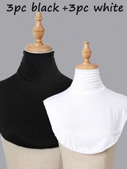 6件套女士立领围脖套装，防风保暖，休闲优雅，适合所有季节