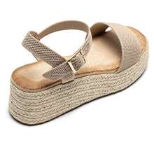 Summer Casual Thick Sole Platform Sandals - Pink - View 4