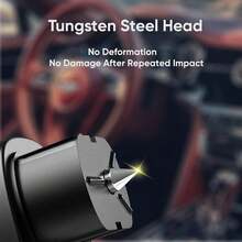 4 Pack Portable Car Window Breaker Keychain With Seatbelt Cutter, 3-In-1 Glass Breaker And Seat Belt Cutter, Car Emergency Escape Tool With User Manual For Land And Underwater