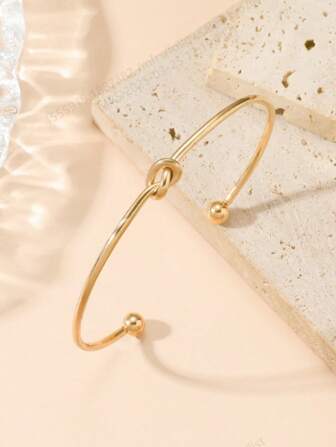 1pc Versatile Chic Knotted Bracelet For Women