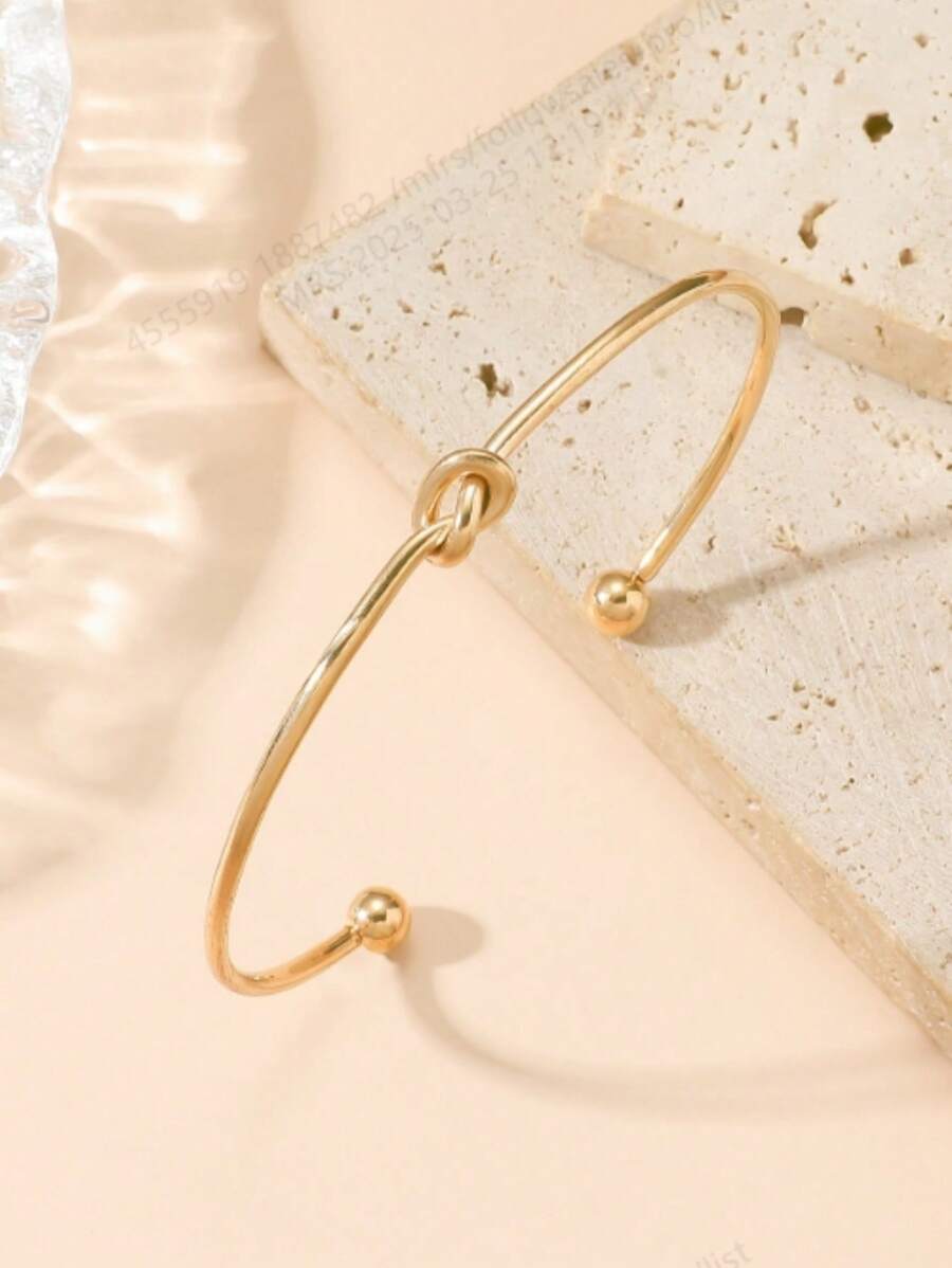 1pc Versatile Chic Knotted Bracelet For Women