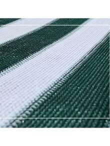 Green And White Striped Shade Cloth,Waterproof Sunshade Shade Protection Shade Sail Awning Camping Shade Cloth Large Outdoor Canopy Garden Yard - 1pc - View 7