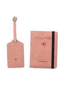1pc RFID Passport Holder, Thin Passport Wallet, Retro PU, Multi-Function Wallet, Travel Passport Bag,Passport Covers And Luggage Tags Set,Waterproof Blocking Travel Wallet Passport Holder, Cute Passport Book For Women Men Holiday Essentials Holiday Travel Essentials Travel Bag Travel Accessories