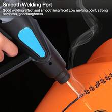 3000 PCS Plastic Welder Kit, 6 Different Shapes Of Plastic Welding Nails, Hot Melt Nails. Welding Rods (With Storage Box) For Car Bumpers, Instrument Panels, Light Sockets Decoration, Car Repair, Building Models, Toy Manufacturing, Etc. - 銀色 - 查看 7