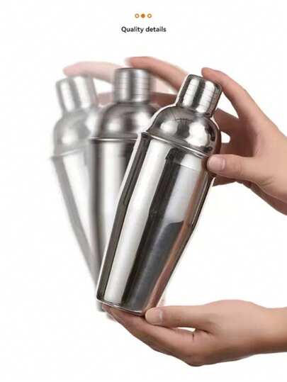 Coqueteleira de aço inoxidável de grande capacidade