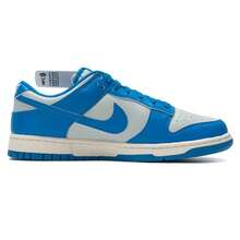 Jordan NIKE DUNK LOW RETRO 透气舒适运动休闲运动鞋 HF5441-002，男款 - 銀/淺清透藍/帆白 - 查看 2