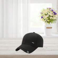 Baseball Cap For Men Letter Sign Adjustable Personalized Dad Hats For Spring, Summer - Negro - Ver 5