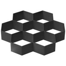 Aufun Moule à béton DIY, coffrage de jardin, moule à pavage en béton pour dalles de béton, dalles de patio, pavés