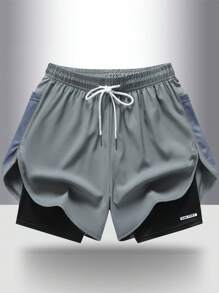 4pcs/Set Women's Running & Sports Shorts, Badminton, Summer New Tennis 2 In 1, Fitness, Yoga, Cycling Shorts