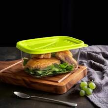 10pcs Stackable Food Storage Containers With Lids, Plastic Lunch Boxes, Suitable For Grains, Meat, Fruits, And Vegetables - Dishwasher And Microwave Safe