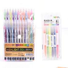 Bolígrafo de purpurina, bolígrafo de gel, resaltador de color, bolígrafo neutro, bolígrafo pastel, bolígrafo metálico, bolígrafo de perlas con purpurina, bolígrafo para el sueño de los niños, regreso a clases