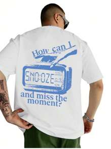 Fashionable Pattern Men's T-Shirts, Large Size T-Shirts, Cotton, Skin-Friendly And Comfortable, Suitable For Sports And Going Out, Suitable For Home, Can Be Used As Several Pieces Of Clothing, American Retro Street Style, Suitable For Summer, Gifts For People, Holiday Gifts