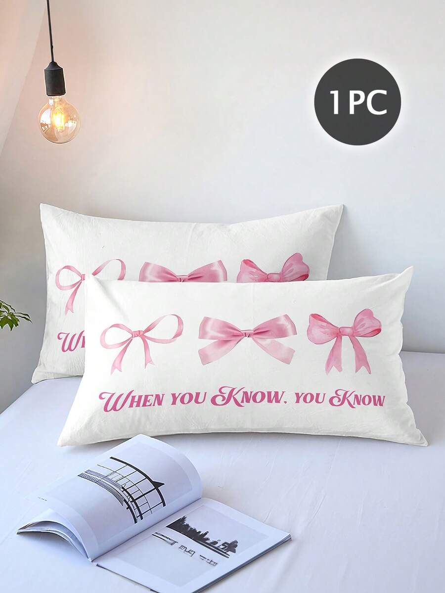 1个100%涤纶数码印花枕套（不含枕芯） - 白色 - 查看 1