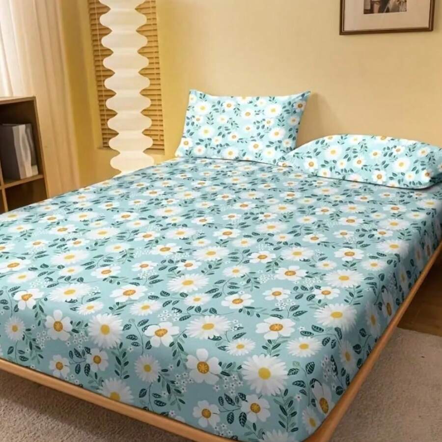 1 LENÇOL CASAL  AVULSO ESTAMPADO - Multicolorido - Visão 1