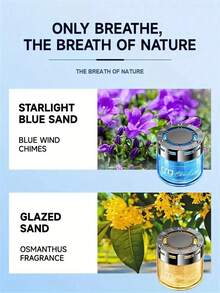 قطعة واحدة معطر سيارة بعطر ثابت، موزع عطر، مزيل رائحة، إكسسوارات سيارة تناسب جميع موديلات المركبات - متعدد الألوان - مشاهدة 7