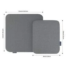 38.1 Cm X 38.1 Cm (15"X 15")  Heat Press Mat For Easy Press Heat-Resistant Protective Mat For Heat Pressing Machines For H T V Iron On Project For  Craft Vinyl Ironing Insulation Transfer