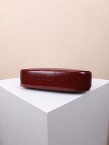 1 件简约百搭女士单肩包，纯色腋下手提包，采用优质皮革制成，休闲日常包适合年轻女性 - 旅行、工作、购物、校园、约会、礼物、商务通勤、办公室