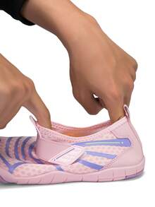 2025 Water Shoes For Youth, Anti-Slip Anti-Cut Beach/Diving/Snorkeling/Stream Crossing/Indoor Yoga/Swimming/Outdoor Sports, Breathable - Pink - View 7