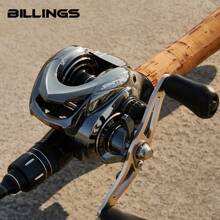 BILLINGS Baitcasting Fishing Reel With Magnetic Brake System,7.2:1 High-Speed Gear Ratio,High Strength Metal Spool,LightWeight ,Suitable For Freshwater And Saltwater