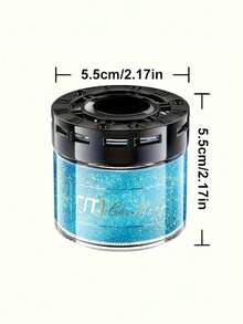 قطعة واحدة معطر سيارة بعطر ثابت، موزع عطر، مزيل رائحة، إكسسوارات سيارة تناسب جميع موديلات المركبات - متعدد الألوان - مشاهدة 5