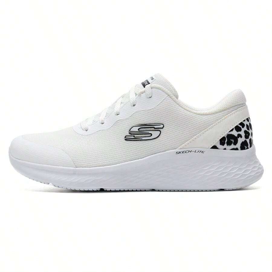 Skechers Women's Casual Lace-Up Sneakers, Comfortable Athletic Casual Shoes 149992-WBK - White/Black - View 1