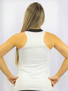 Kit 3 Women's Dry Fit Gym Fitness Tank Tops - 玫紅色 - 查看 6