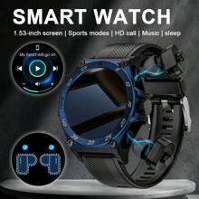 1pc Silicone Strap For 1.5" IPS Touchscreen Compass Multifunctional Smart Watch For Women, With Various Sports Modes, Camera Control, Social App Notification, Earphone Compatible, Suitable For Casual, Sports, And Gift