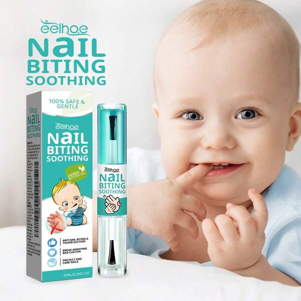 EELHOE Anti-Biting Nail Bitter Solution Prevents Infants And Toddlers From Biting Nails And Eating Nails Nail Care Nail Bitter Solution
