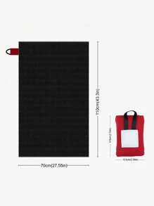 Estera plegable ultrafina resistente al agua para picnic, estera de picnic de bolsillo, estera impermeable portátil para la playa y el césped a prueba de arena, manta de playa para acampar al aire libre, manta de playa de secado rápido compacta y blanda para bolsillo